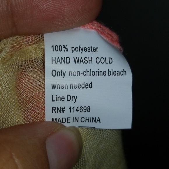 💥Yellow and orange infinity scarf - Picture 2 of 2